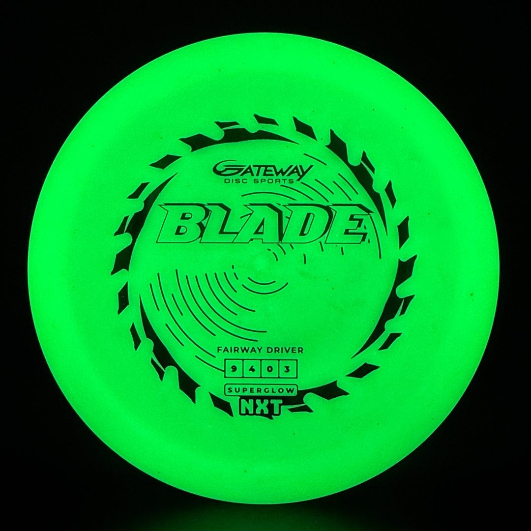 NXT Superglow Blade Disc Golf Driver