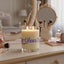 Hope Glows Here | Purple Ribbon Awareness Candle