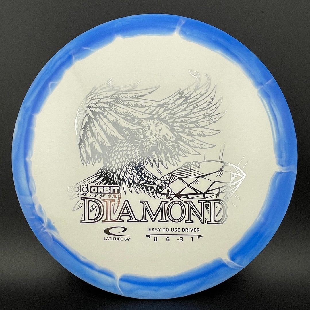 Disque de Golf en Diamant Gold Orbit
