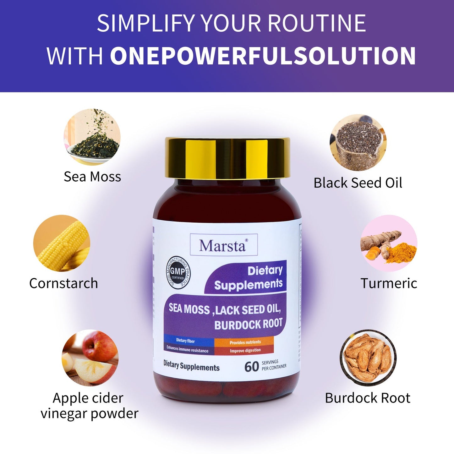 Sea Moss Capsules - Korvel
