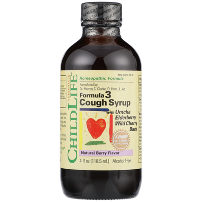 ChildLife Essentials Cough Syrup - Natural Berry Flavor