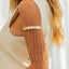 Western style beaded tassel arm chain jewelry Bohemian love arm bracelet for women - Korvel