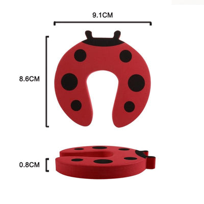 Children Safety Cartoon Door Clamp Pinch Hand Security Stopper - Korvel