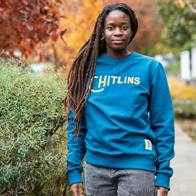 Cotton Club - Chitlins Sweatshirt in Blue - Korvel