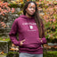 Chitlins Inspired Maroon Hoodie - Embrace Creativity - Korvel