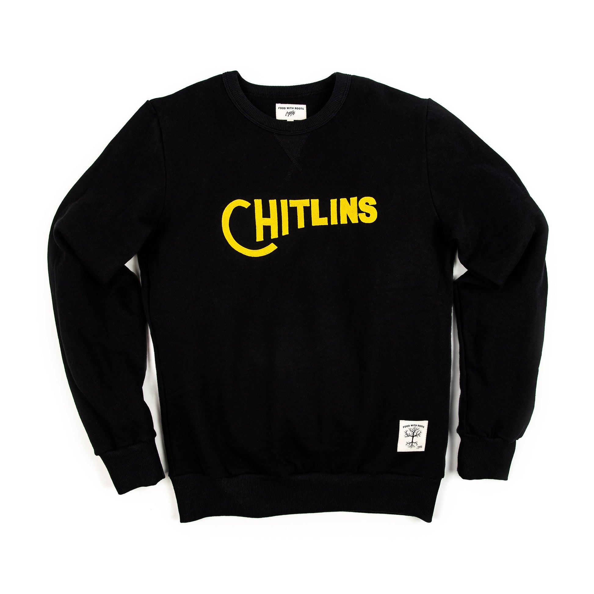 Cotton Club - Chitlins Sweatshirt in Black & Gold - Korvel