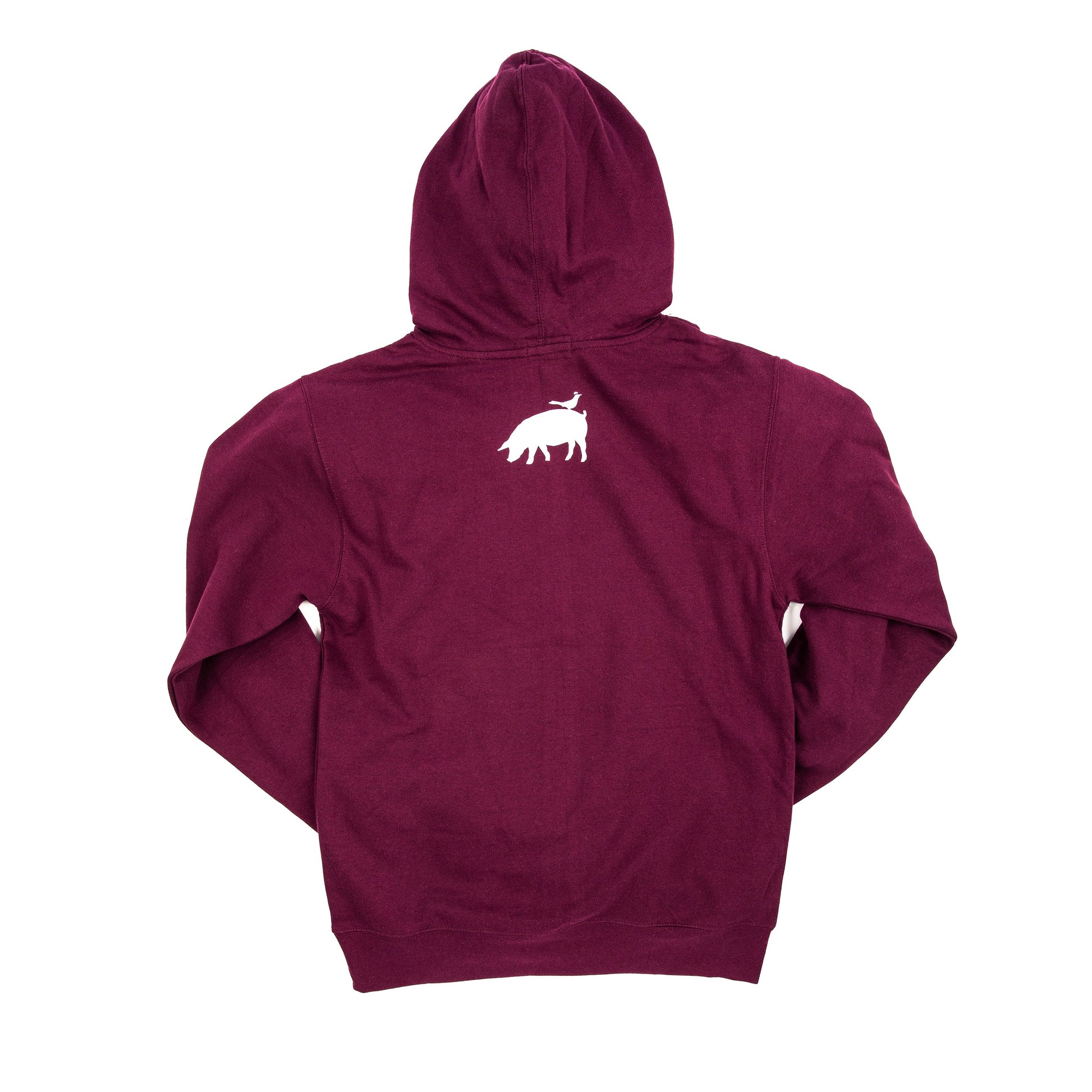 Chitlins Inspired Maroon Hoodie - Embrace Creativity - Korvel