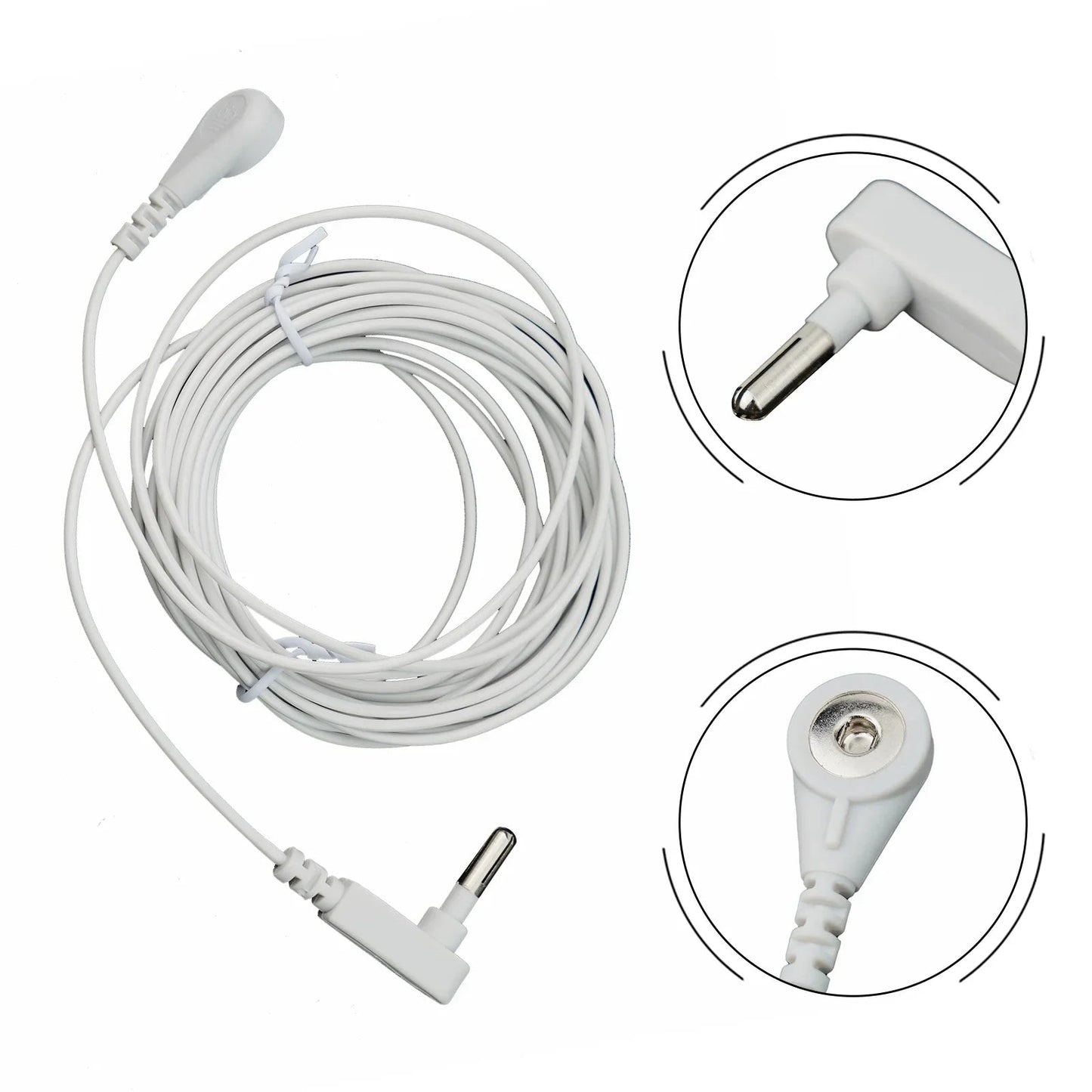Antistatic Wrist Straps Accessory Conductive Garments Banana Plug End Conductive Garments Mm Right Angled Snap Fitting - Korvel