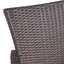 Clementine Outdoor Multibrown PE Wicker Dining Chairs (Set of 2) - Korvel