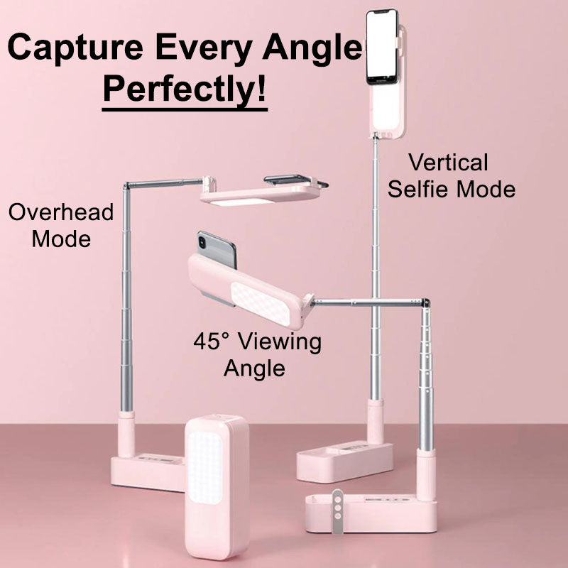 Portable Wireless Dimmable LED Selfie Fill Light Lamp