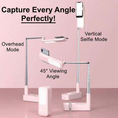 Portable Wireless Dimmable LED Selfie Fill Light Lamp