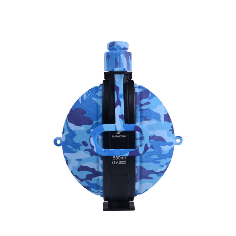 Silicone Folding Water Bottle Manufacturer Outdoor Portable Sports Water Bottle Fitness Hiking Water Bottle 580Ml - Korvel