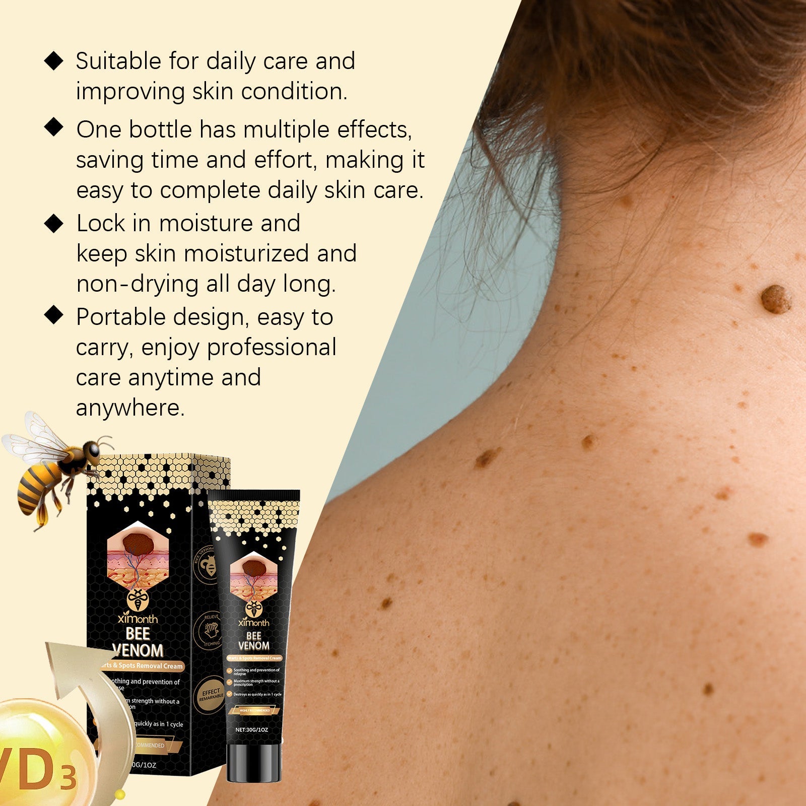 Kew Care Cream Herbal Essence Gently Cleanses And Moisturizes The Body Skin With A Smooth Repair Cream - Korvel