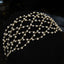 Mesh minimalist pearl hollow headwear - Korvel