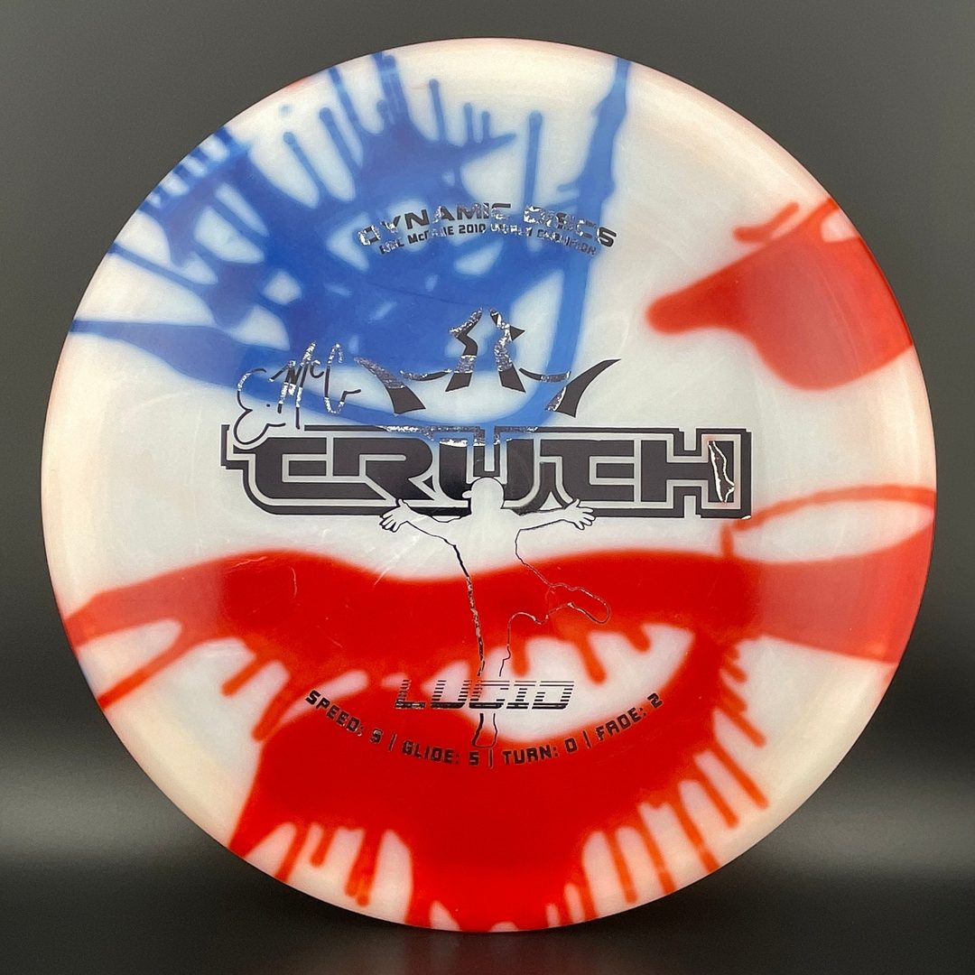 Lucid Emac Truth - MyDye American Flag Disc Golf Disc