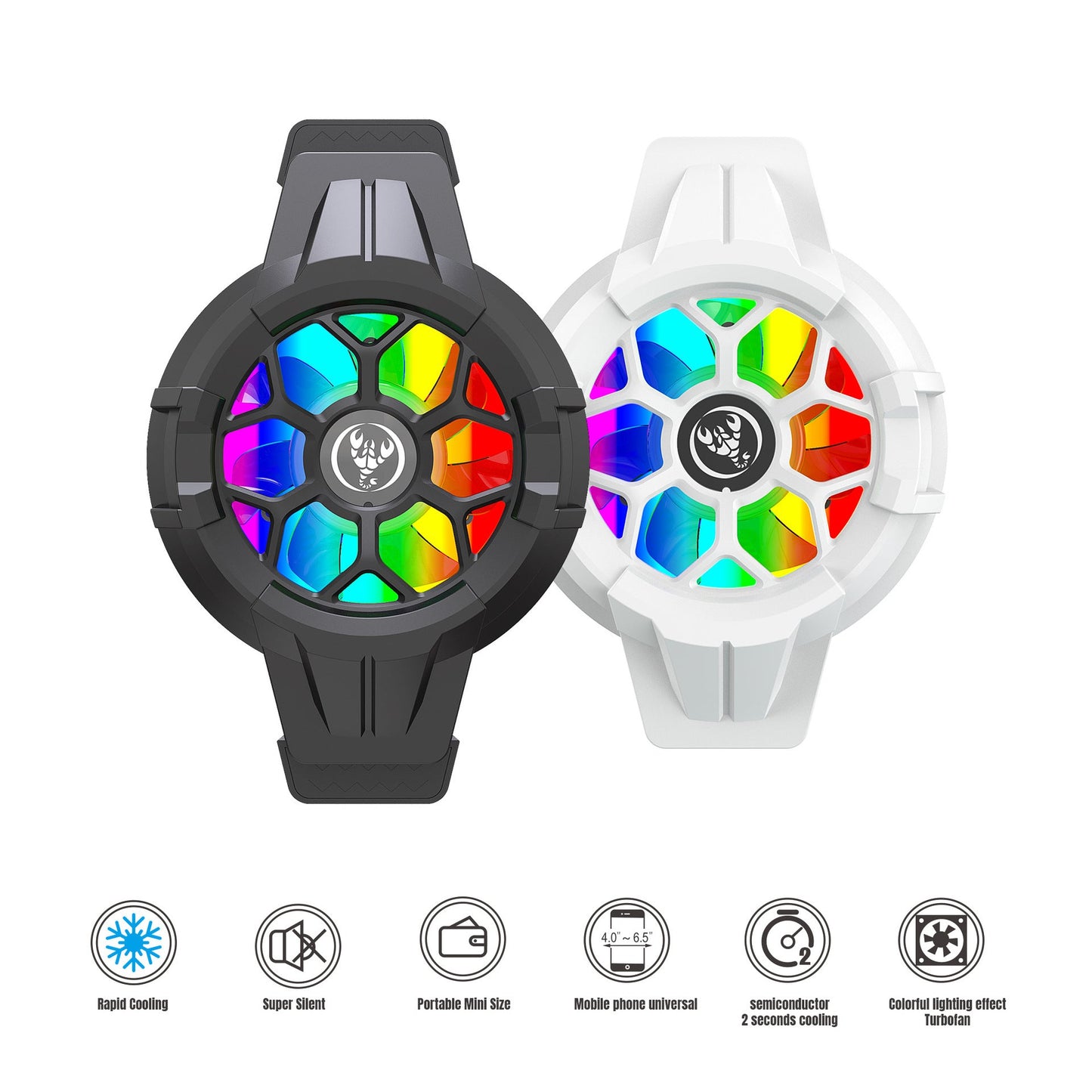Extreme Wind Cooling Semiconductor Heat Dissipation Gaming Phone Original Heat Dissipation Clip Game Back Cooling - Korvel