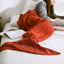 Handmade Mermaid Tail Blanket - Cozy Knitted Sleeping Bag