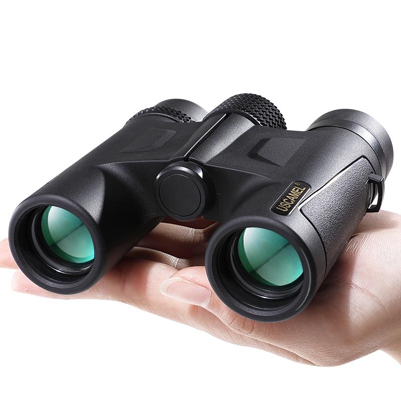 USCAMEL HD 10x26 Binoculars Compact Powerful Zoom Long Range Professional Waterproof Folding Telescope Outdoor Hunting - Korvel