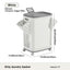 RollEase Modern Laundry Hamper with Wheels