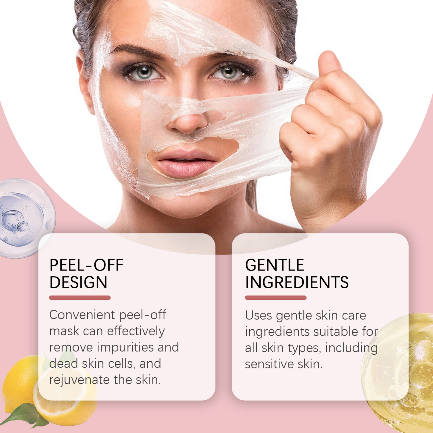 Yeast Eggshell Peel Mask, Moisturizing And Moisturizing Skin Daily Skin Care Brightening Mask - Korvel