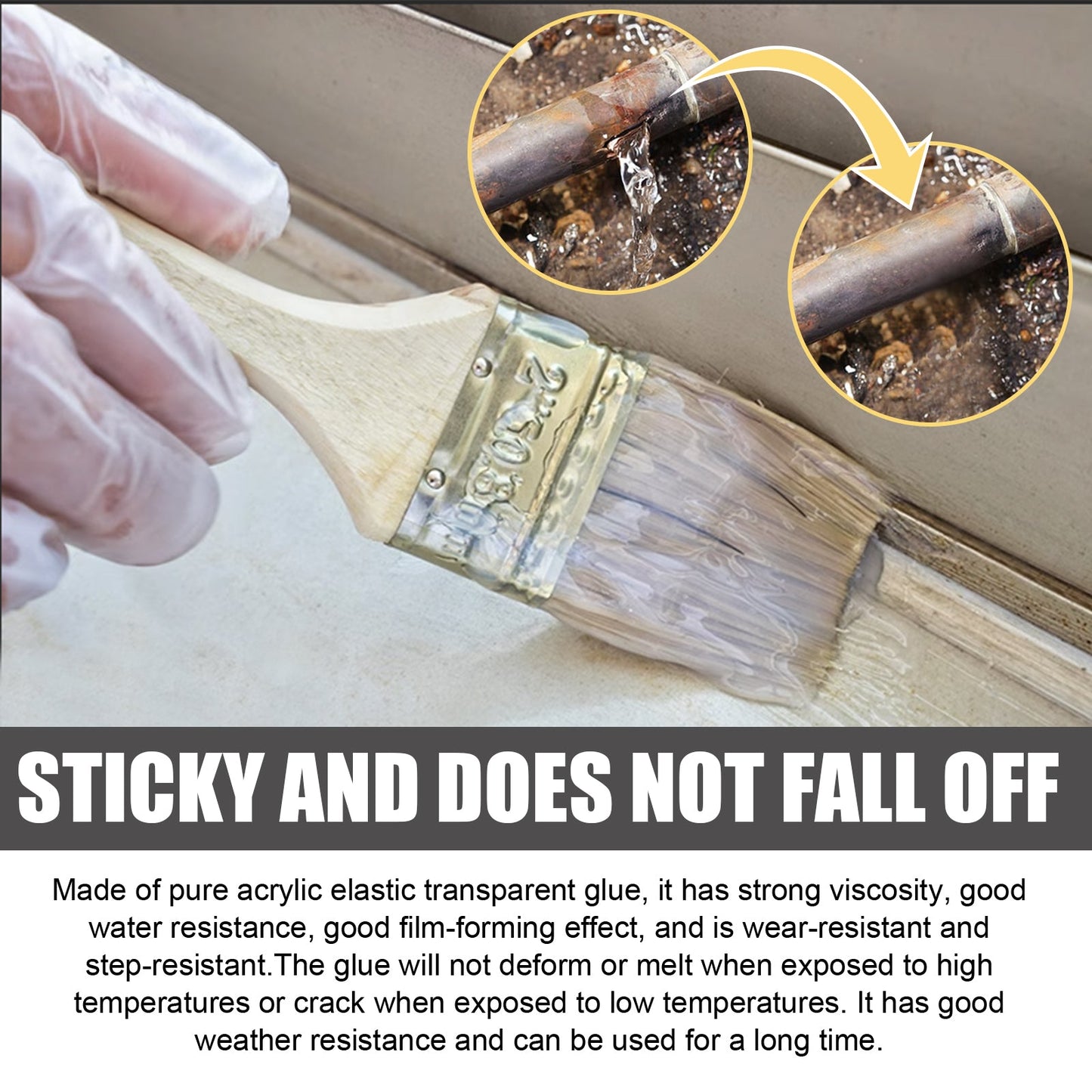 Premium Waterproof Sealant for Leak Repair