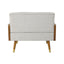 Elegant Beige Club Chair for Stylish Interiors