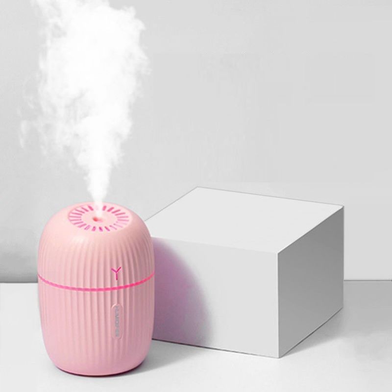 Ultrasonic Air Humidifier Household  Moisturizing Spray Student Dormitory Car Humidification Aromatherap with LED Night Light - Korvel