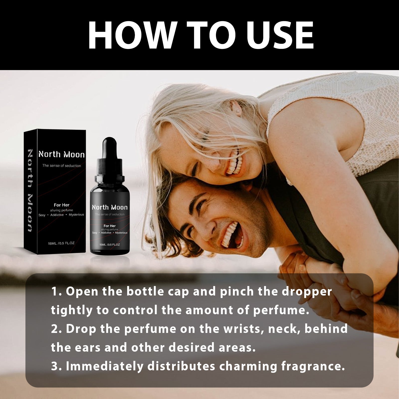 Pheromone Charm Perfume Natural Fresh Lasting Fragrance Couples Dating Atmosphere Perfume - Korvel