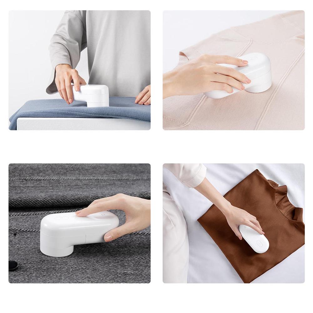 Xiaomi Mijia Mini USB Lint Remover Clothes Sweater Shaver Trimmer USB Charging Sweater Pilling Shaving Sucking Ball Machine - Korvel