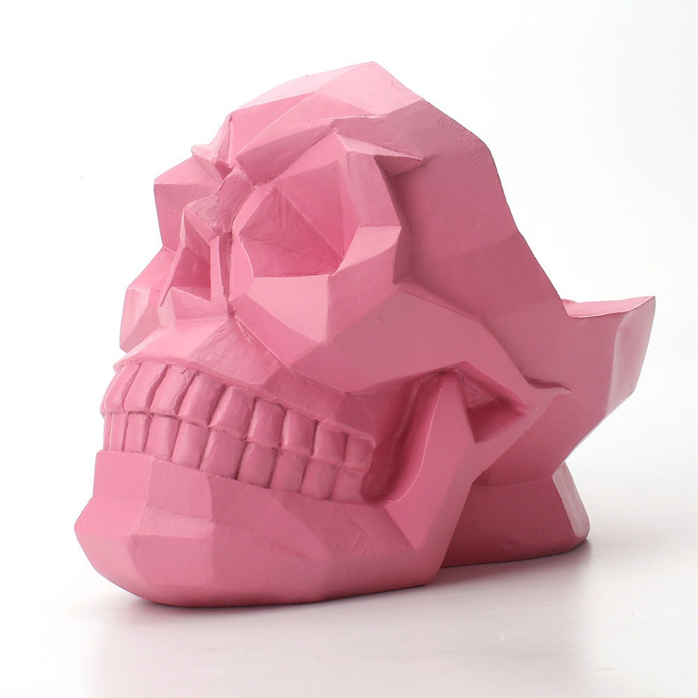 Skull desktop organizer storage box phone holder - Korvel