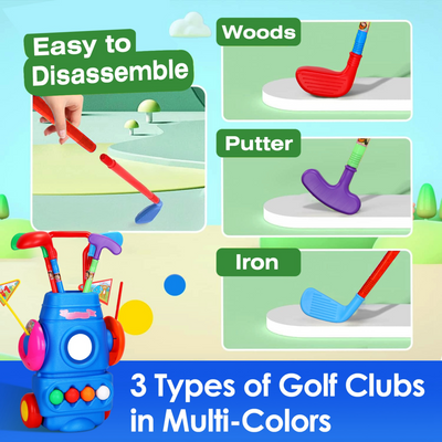 GBruno Toddler Golf Set - Complete Golf Toy for Kids