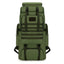 Canvas Large Capacity Backpack Travel Bag Men's Backpack Outdoor Sports Mountaineering Bag Hiking Retro Military Bag - Korvel