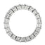 Emerald Cut Lab Grown Diamond Eternity Ring in 14k White Gold
