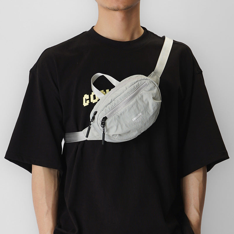 Bolso de Pecho de Moda para Hombre - Riñonera de Nylon Premium