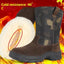 Bottes de neige montantes pour hommes avec fourrure et coton