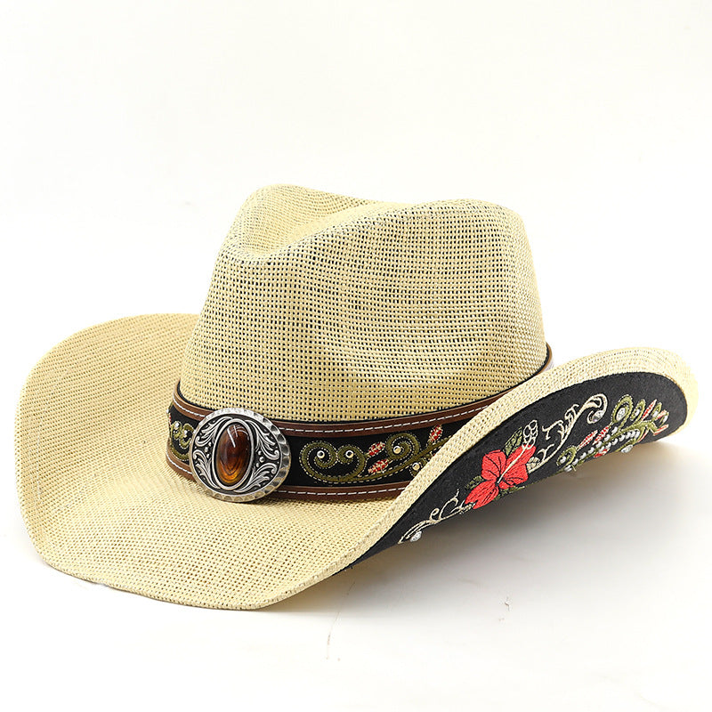 Chapeau de cowboy premium résistant au soleil pour aventures en plein air