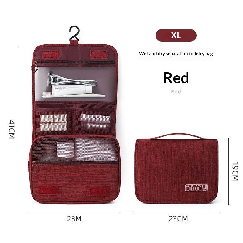 Cationic Hook Toiletry Bag - Stylish Travel Makeup Organizer
