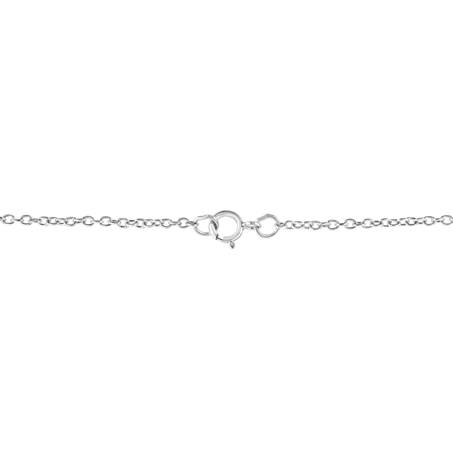 Collier Pendentif Clé du Zodiaque Vierge en Argent Sterling .925