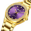 MISSFOX 2742 Elegant Woman Watch Luxury Brand Female Wristwatch Japan Movt 30M Waterproof Gold Expensive Analog Geneva Quartz Watch - Korvel