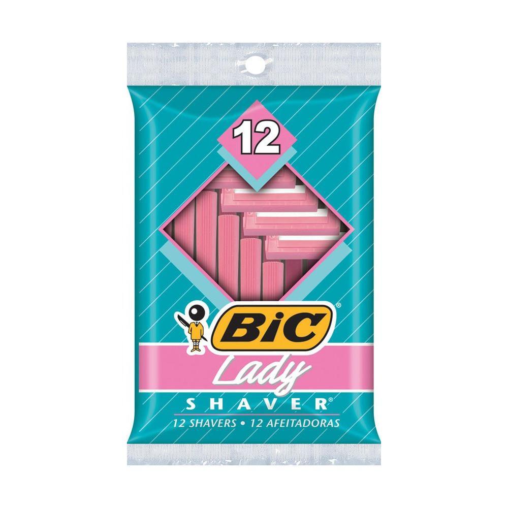 Rasoir jetable BiC Lady pour femmes - Pack de 12