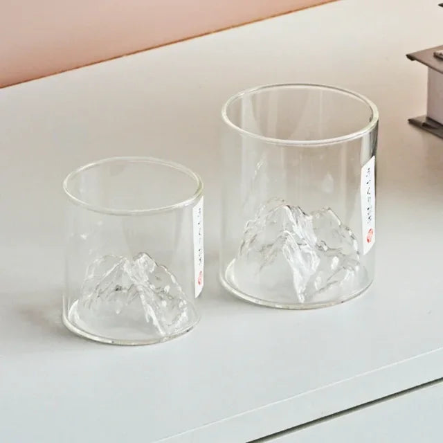 Tasse à café et à thé en verre borosilicate élégant