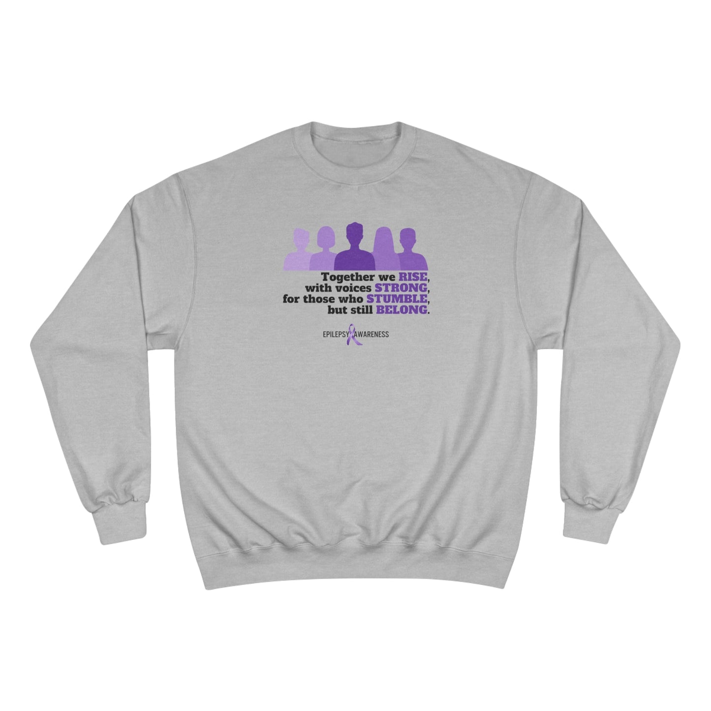 Eco-Friendly Together We Rise Champion Sweatshirt - Korvel