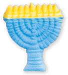 Oasis Supply Menorah Sugar Pop-Ons - 192 Count