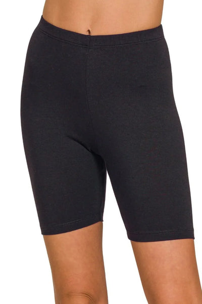 Shorts de vélo taille haute Zenana Premium