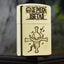 ZORRO 3D Brass Ace Kerosene Lighter