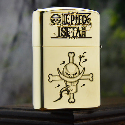 ZORRO 3D Brass Ace Kerosene Lighter