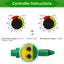 Outdoor plastic garden hose equipped with electronic automatic irrigation timer - Korvel
