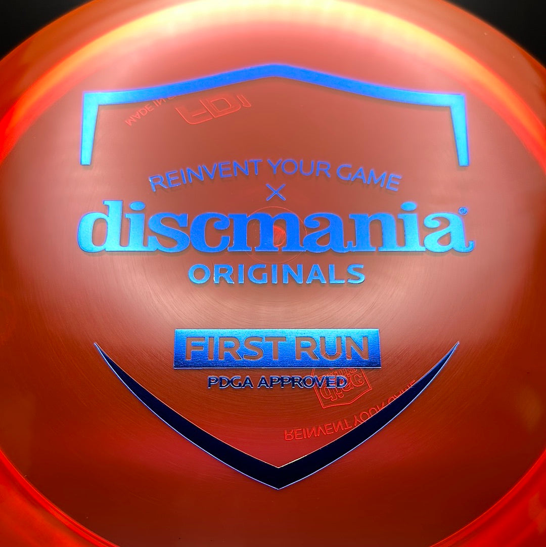 C-Line FD1 - Première Course - Disque de Golf Originals Rouge