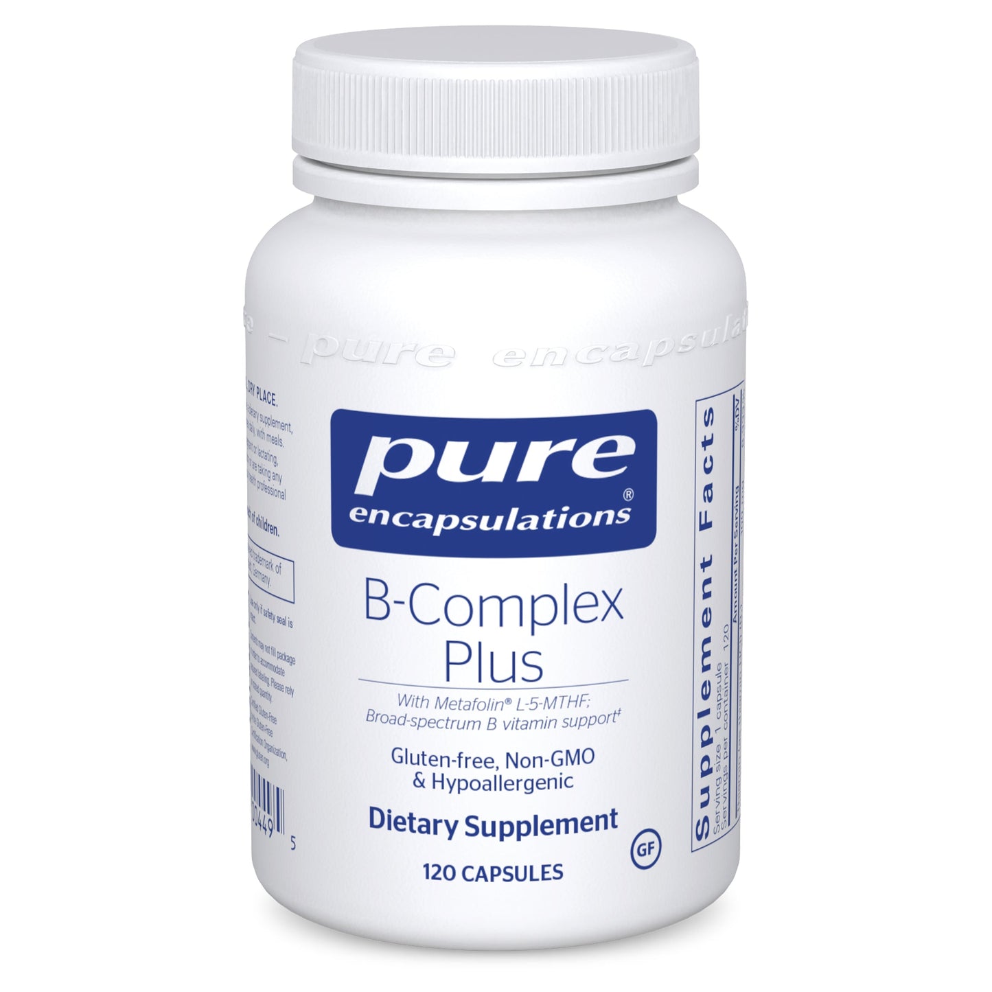 Pure Encapsulations B-Complex Plus - 120 Capsules