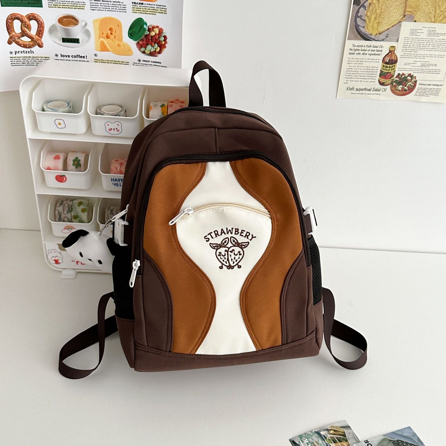Mochila de Viaje de Gran Capacidad para Estudiantes de Secundaria